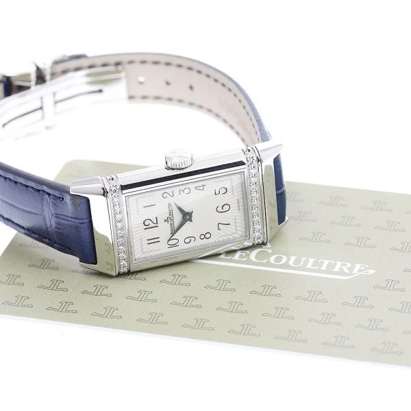Jaeger LeCoultre — Jaeger-LeCoultre Reverso One Q3288420/201.8.47 20mm SS Silver Dial Watch #C2105