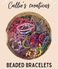 Handmade Colorful Beaded Bracelets   Perfect Kids Gifts  Friendship Jewelry