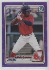 2020 Bowman Draft Chrome Purple Refractor 31/250 Gilberto Jimenez #BD-137 0o6v