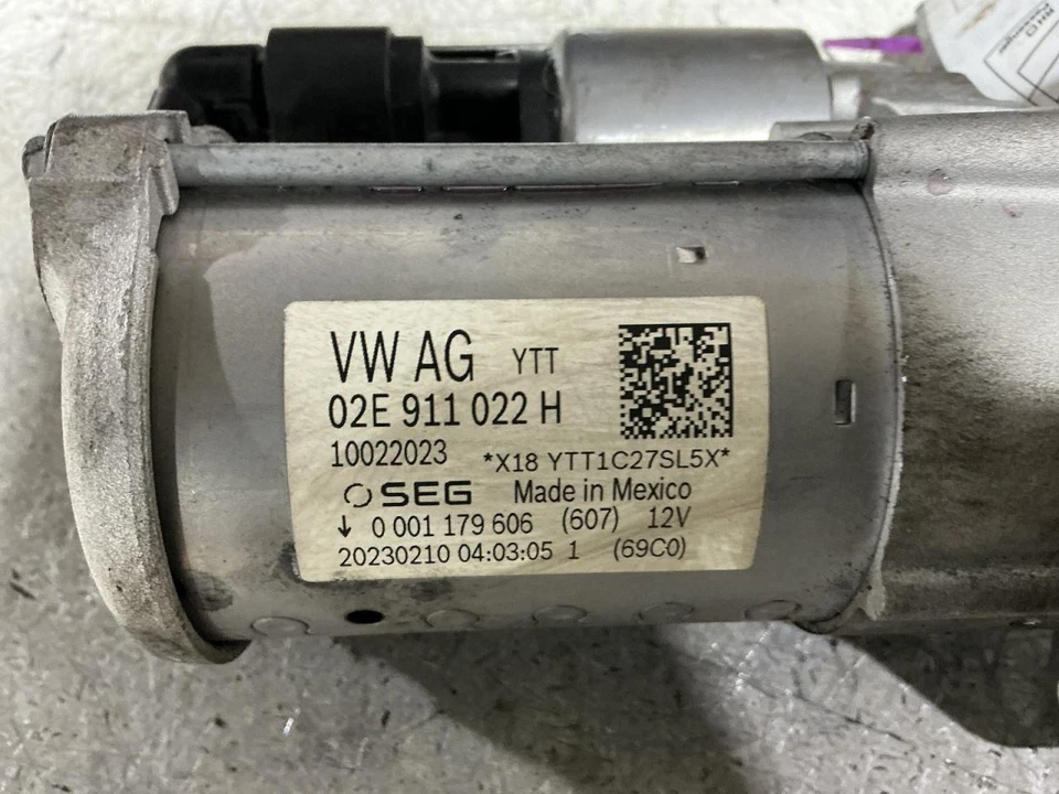 Starter Motor With Engine Start/stop Fits 20-24 GOLF GTI 866630 - Image 2 of 4