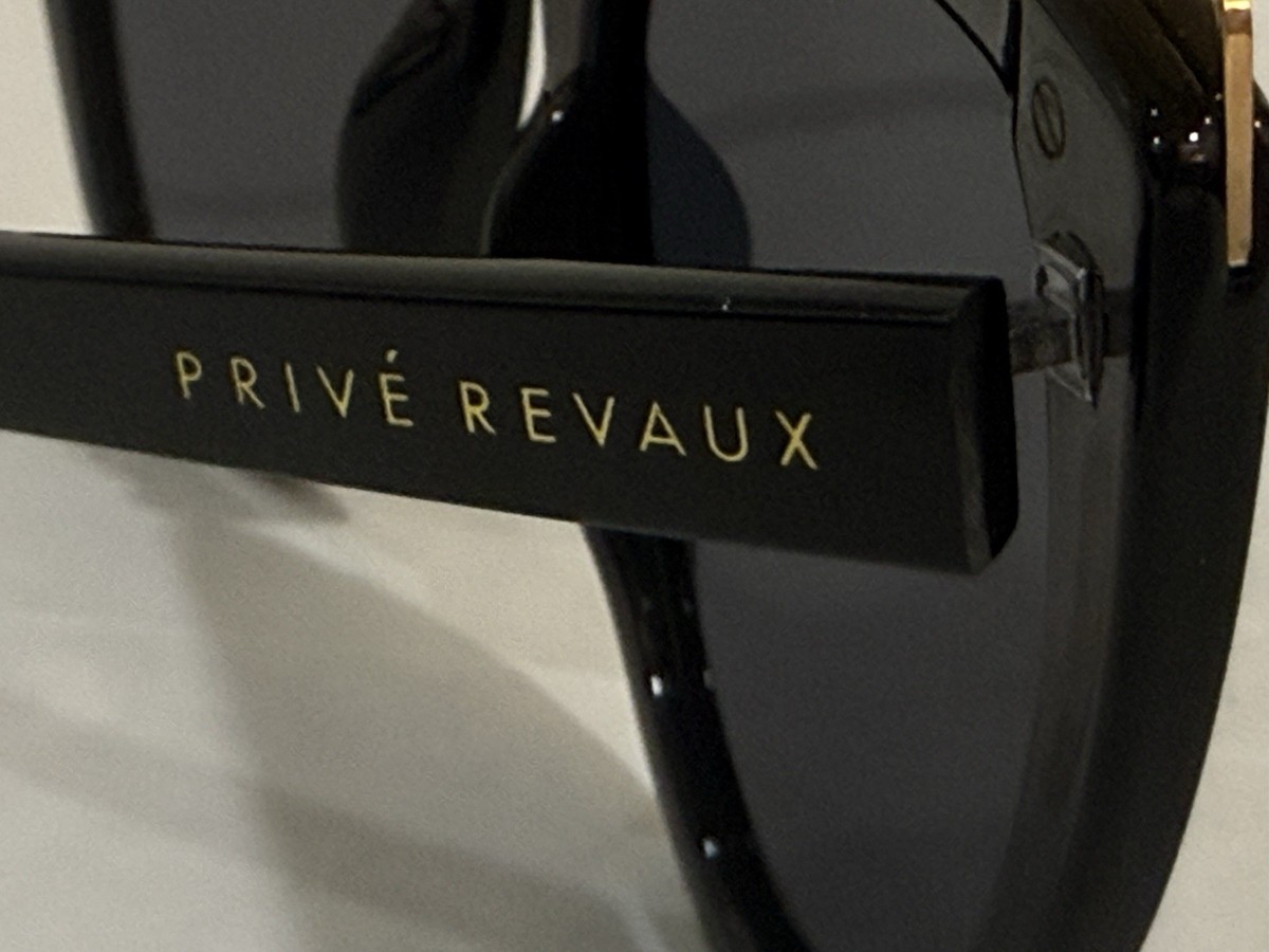 Prive Revaux Sunglasses PRBNAVSTA-807-53 New with tags Privé Revaux SO SAVVY/S Polarized 807/M9 Square Black  main image 3