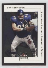 2001 Fleer Premium Tony Siragusa #42 9hx