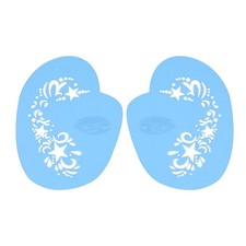 7styles/set Reusable Face Paint Stencil Body Painting Template Flower