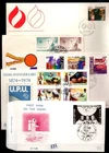 # BRAZIL, BELGIUM, CANADA 1969 - 5 FDC - SPACE