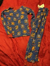 New Boys JcPenney Basic Sports Pajamas Size 6 Football Soccer