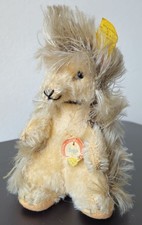 Steiff JOGGI Igel 4312,00 Mohair Dralon braun '65-'67er KFS