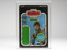 Vintage 1981 Kenner Star Wars ESB 45 Back Proof Luke Skywalker Bespin AFA 90