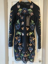 NEW Embellished Short Dress By Needle & Thread Size 8