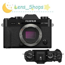 Fujifilm X-T30 II Mirrorless Camera Body Only 26.1MP Black WiFi Bluetooth