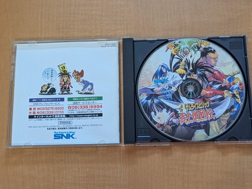 Samurai Spirits Showdown RPG SNK Neo Geo CD Japan Import US Seller Shodown Mnt - Picture 2 of 2