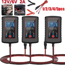 6v 12v Smart Automatic Battery Charger Maintainer Motorcycle Car Trickle Float