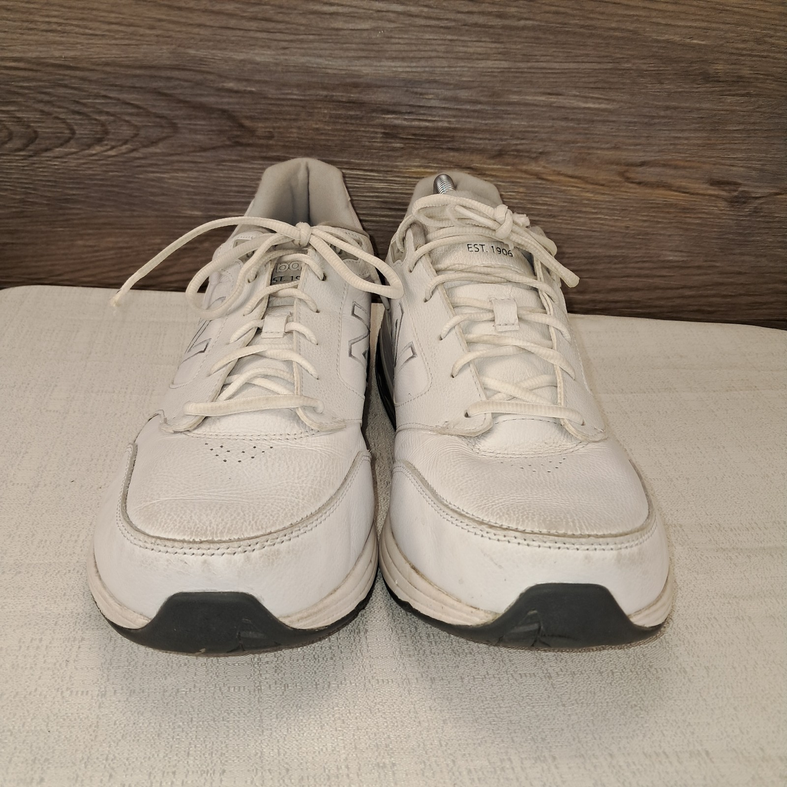 New Balance 928v3 White Leather Comfort Walking Shoes Mens Size 13 B width thumbnail 3