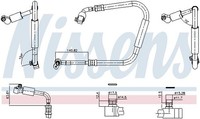 Nissens 849642 Hochdruckleitung, Klimaanlage FüR Audi