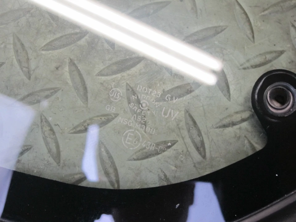 04-11 MAZDA RX8 PUERTA TRASERA IZQUIERDA CRISTAL VENTANA OEM Foto 3 de 4