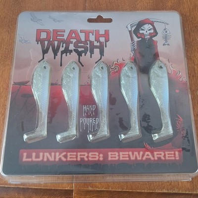 Jawbone Tackle Co. Death Wish 5 Count Swimbait Model Corpse Hand Poured FEH01467