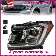 For 2018 2019 2020 Ford Expedition Headlight Headlamp LH Left Driver Side W/Bulb
