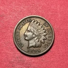 (1) Beautiful Antique 1894 Indian Head Cent/Penny CHOICE VF-VERY FINE BETTER