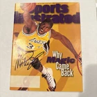 Magic Johnson Signed Feb. 12, 1996 Sports Illustrated Los Angeles Lakers