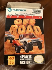 Nintendo Super Off Road NES 1985, 4-Player, Tradewest, Complete CIB, Clean