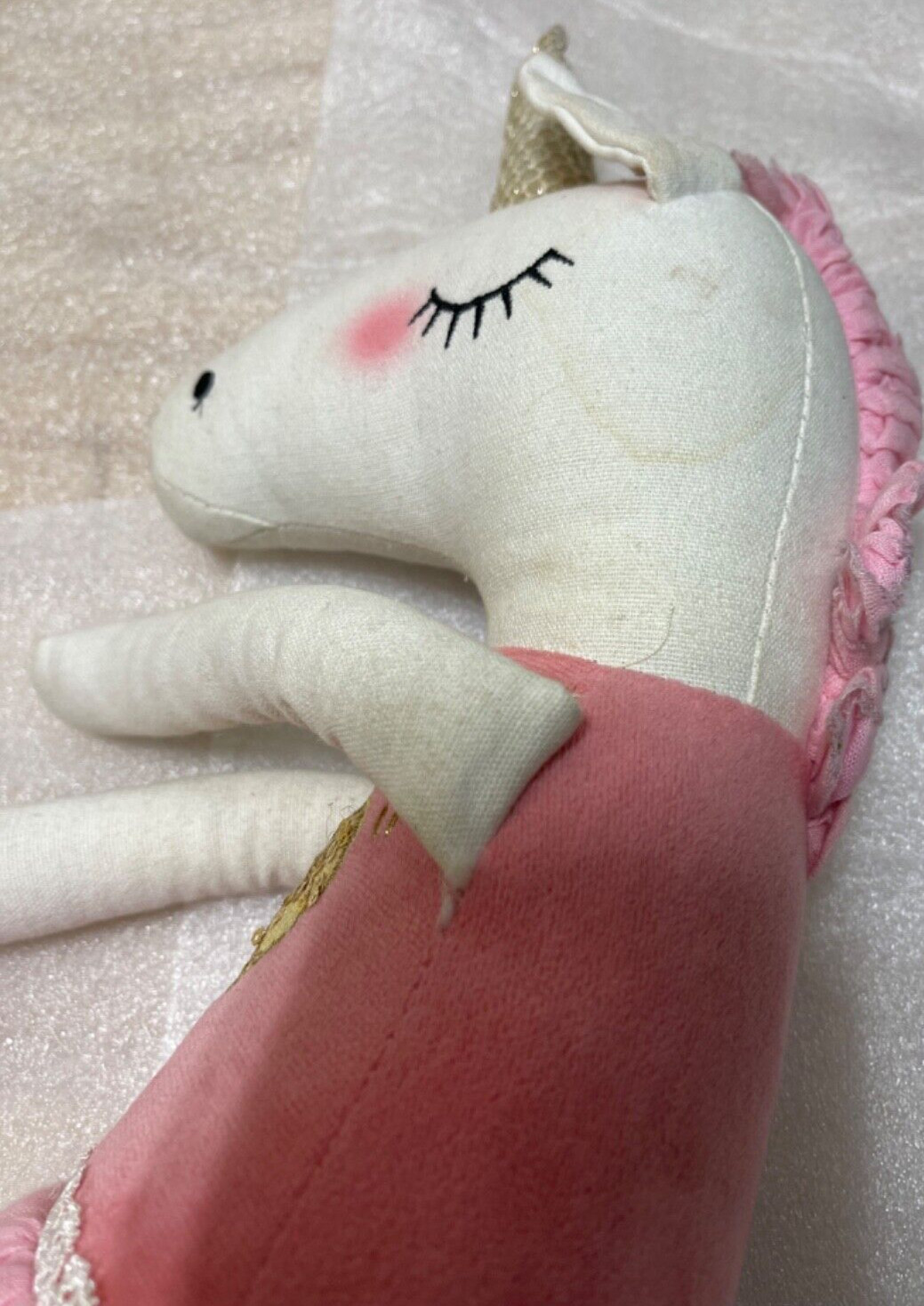 Unbranded Unicorn Doll Shelfsitter Cloth Body