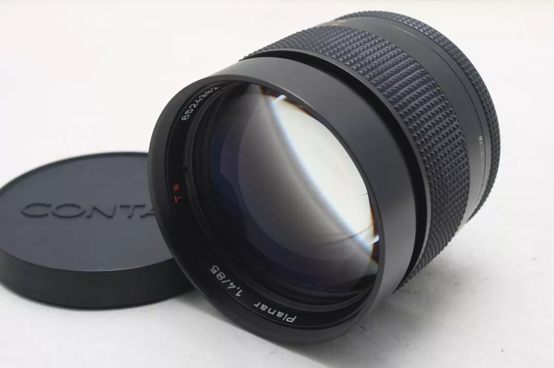 Contax Carl Zeiss Planar T* AEG 85mm F1.4 for C&Y Mount From Japan