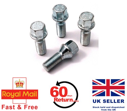 Set De 5 Boulons De Roue BIMECC Pour Audi A3/S3/RS3 - M14 X 1.5, 28mm, Avec Clé étoile 17mm, Tuning Alliage