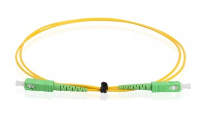 2.8mm Simplex SC/APC LSZH 2m Single Mode Fiber Optic Whip