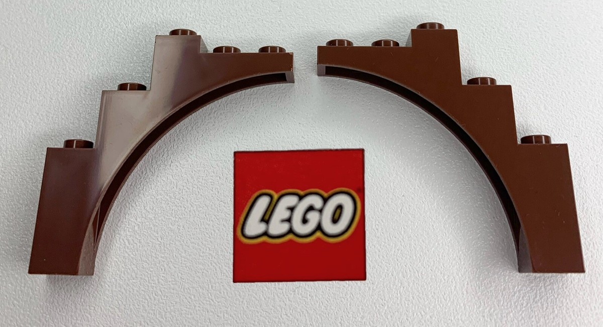 LEGO 2339 76768 14395 Brick Arch Bow 1x5x4 Reddish Brown 5C