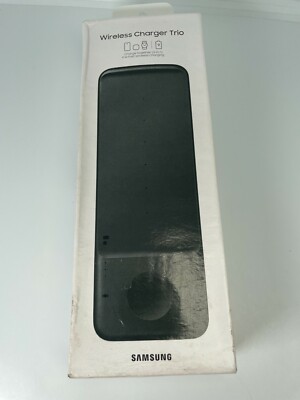 Samsung Wireless Charger charging Trio Qi Pad for Galaxy Phone, Buds, Watch oem