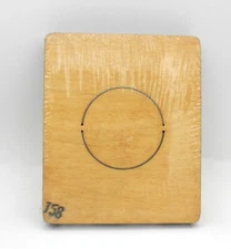 AccuCut Circle2  -  1/2 Inch Small Wooden Die 5.75" x 4.75" x 1" NEW SEALED