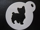 60mm yorkshire terrier design cake, cookie, craft & face painting stencil