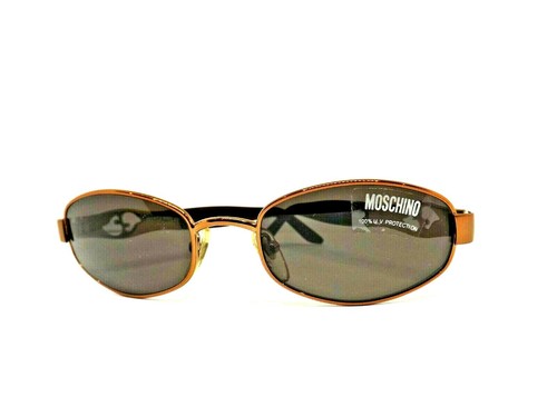 MOSCHINO M3055-S occhiali da sole uomo metallo ovale donna made in italy  vintage | eBay
