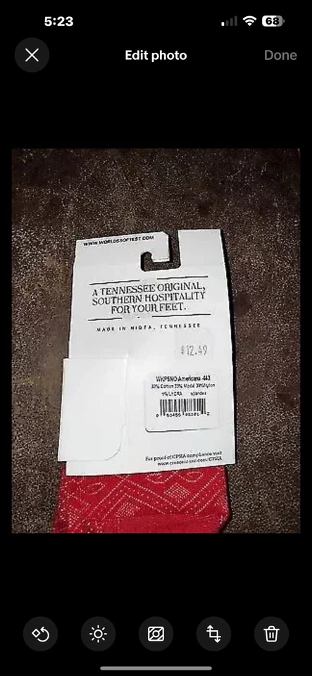 Calcetines más suaves del mundo - Colección Knit Pickin' - Nieve - Americana - NUEVO Foto 4 de 4