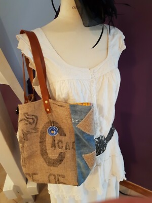 Jeans Sac Ã Main Toile De Jute Sac Cabas Toile De Jute Jean