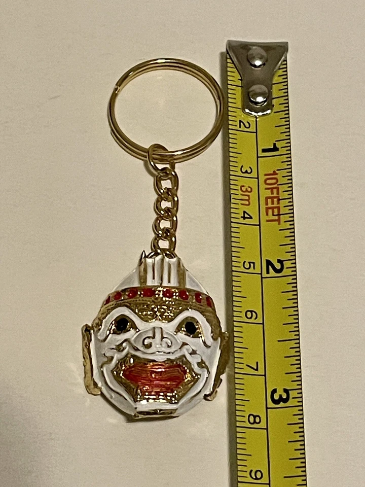 泰国微型面具 Khon Play 古典 Ramayana 钥匙环 钥匙扣 — 第 2/3 张图片
