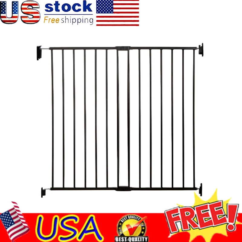 Extra Tall Safety Gates Baby Adjustable Durable Kids Pets Group 6 to 24 Months