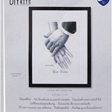 LoveStitch: Counted Cross Stitch Kit for Life's Treasured Moments, 7.2" x 10"