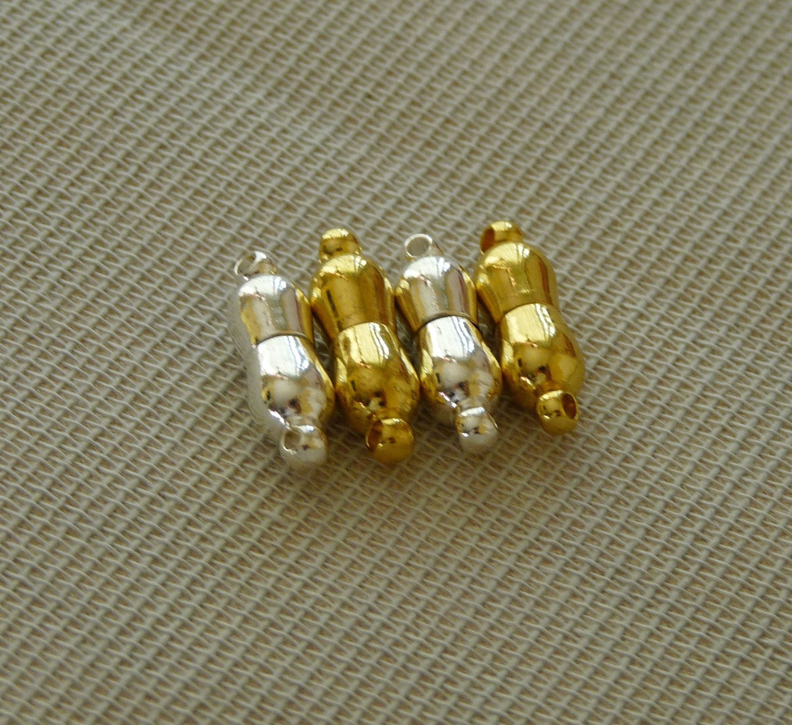 2x Strong Bracelet Clasp Necklace Fasteners Closures Silver