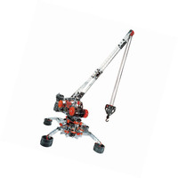 Meccano Super Construction Set, 25 Motorized Model Building Set, 638 Pieces, For Meccano Super Construction Set, 25 Motorized Model Building Set, 638 Pieces, For
