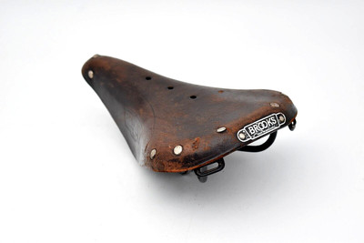 vintage brooks bike seat