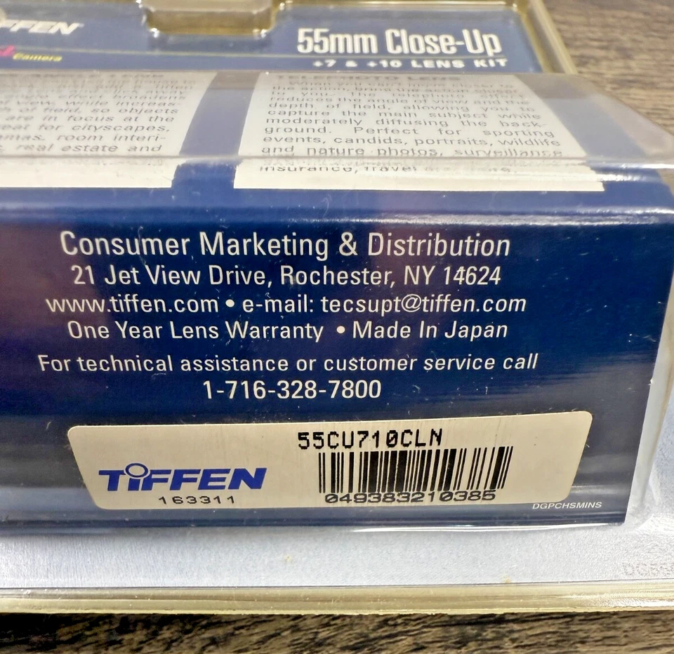 Tiffen Close Up Lens 55mm +10 And +7 - Image 3 of 3