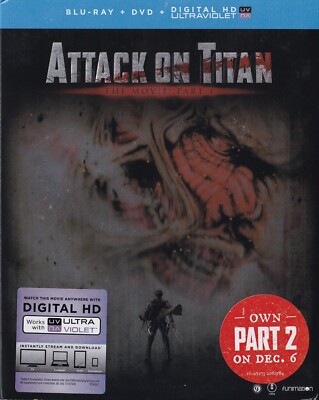 Angriff Auf Titan: The Movie Teil 1 (Blu-Ray Disc / DVD, 2016, 2-Disc Set)