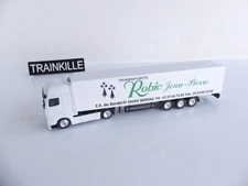 1:87 / TRUCK WITH TRAILER CUSTOM MARKING FRENCH TRANSPORT ROBIC