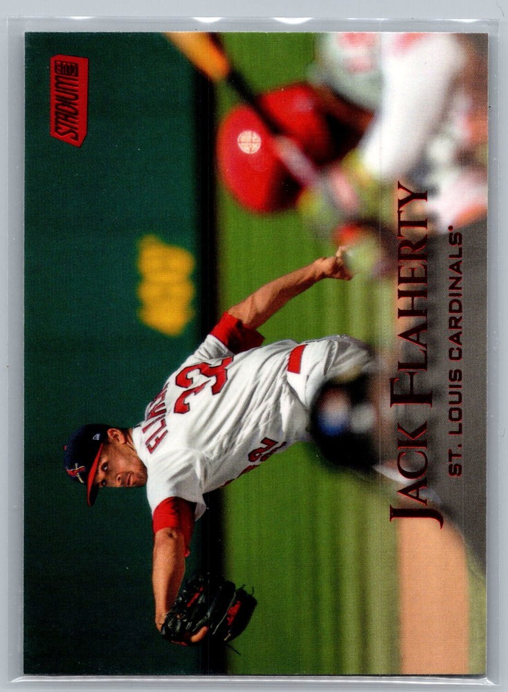 2019 Stadium Club #211 Jack Flaherty Red Foil