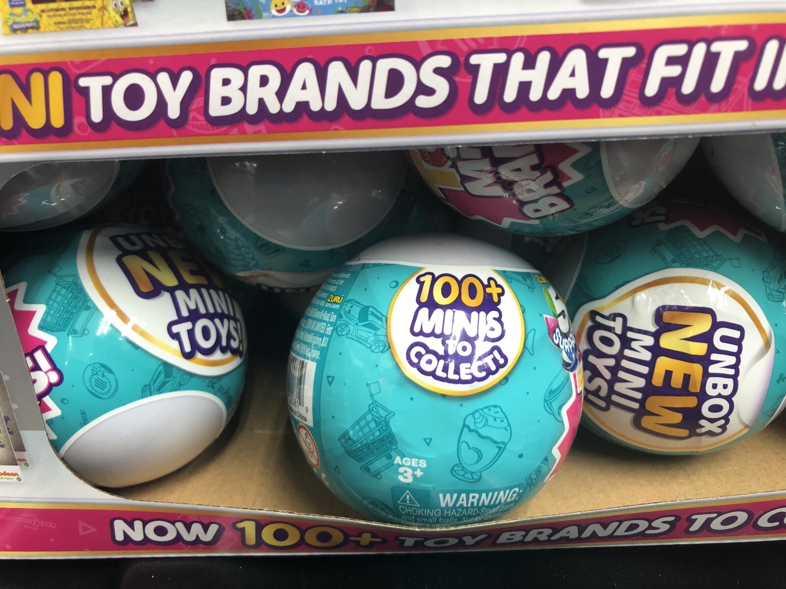 (1). mini brands Toy series 1 wave 2 , 100+ 5 surprise toy zuru ball