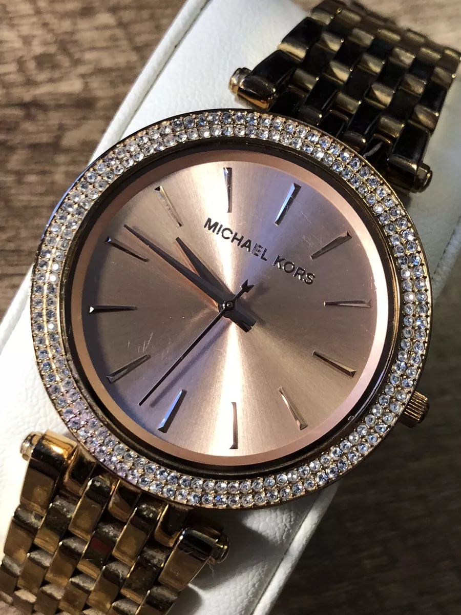 Michael kors watch with numbers sale