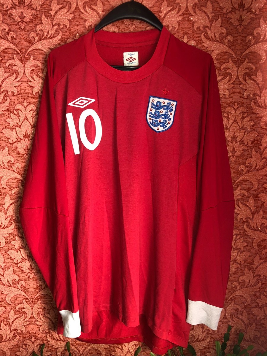 【新品タグ付】イングランド代表 2010 #10 ルーニー ユニフォーム 新品タグ付】イングランド代表 2010 #10 ルーニー ユニフォーム