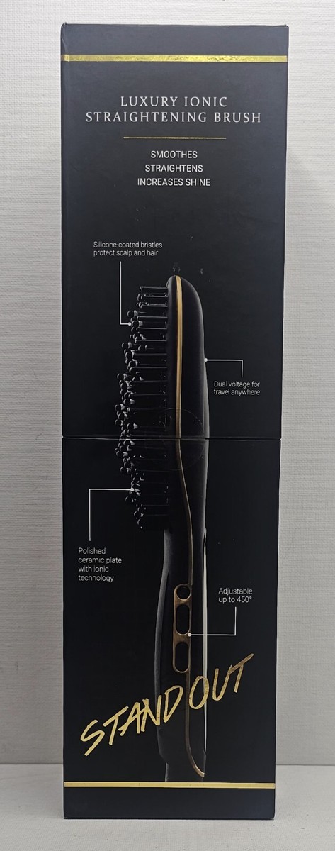ARIA BEAUTY LUXURY IONIC STRAIGHTENING BRUSH - BRAD NEW  display picture 1