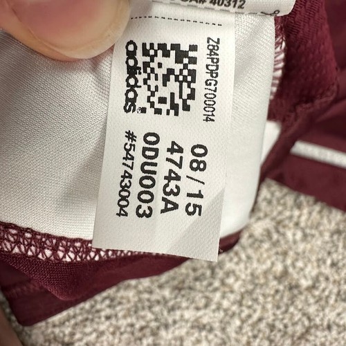 Adidas Texas A&M Pullover Mens L Maroon Athleisure ClimaCool long sleeve Aggies - Picture 8 of 10