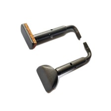 3/4 4/4 Violin Chinrest Grey Color Clamp Screw Titanium Metal Alloy 8.9 gram